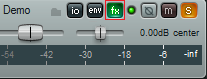 Step 01 - Open the fx bin on the guitar track